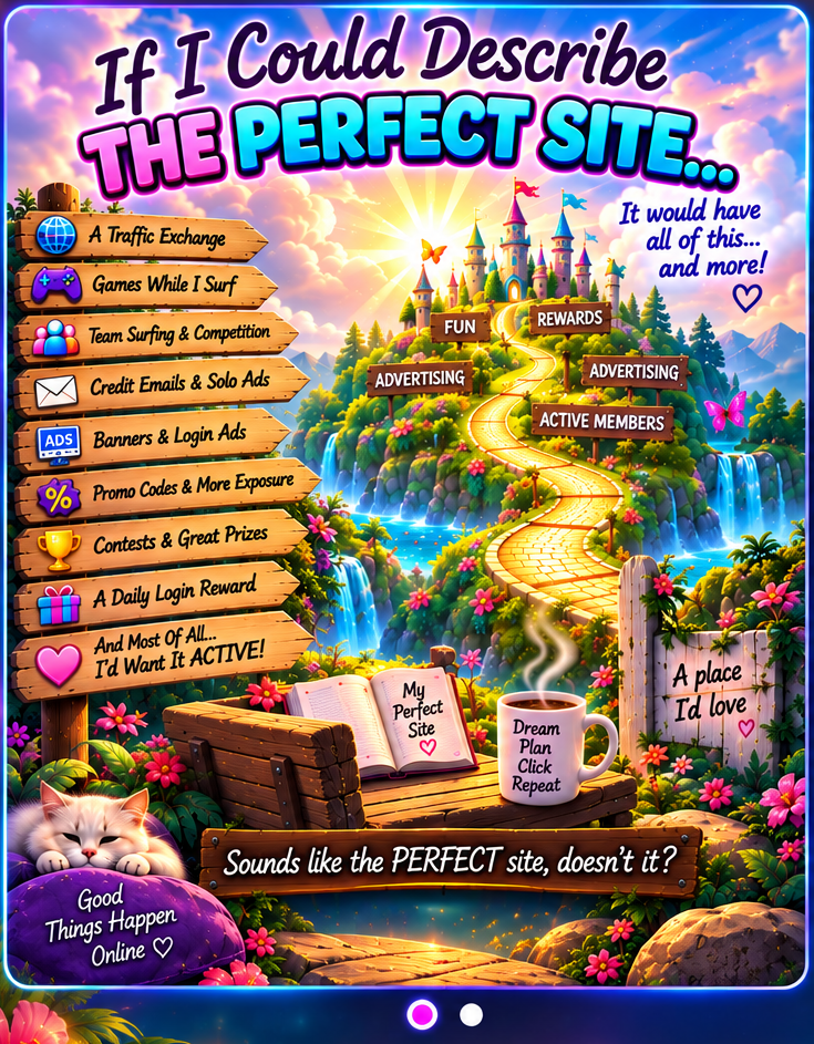 If I could describe the perfect advertising site