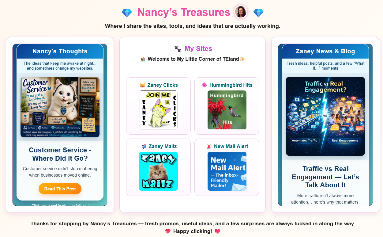 nancy treasurers